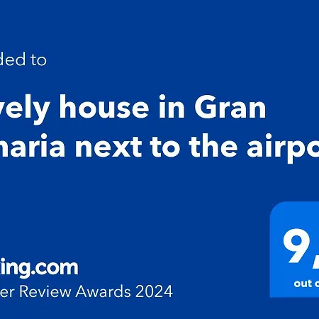 Lovely House In Gran Canaria Next To The Airport *